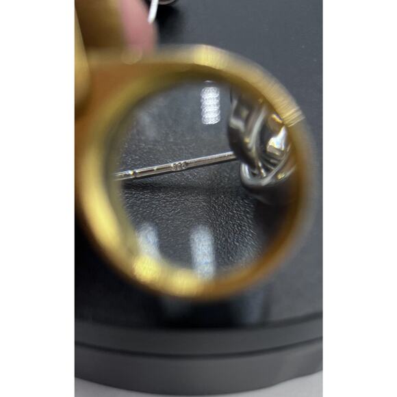 Sterling Silver Dainty Love Knot Post Stud Earring 925 Backs - Picture 9 of 15